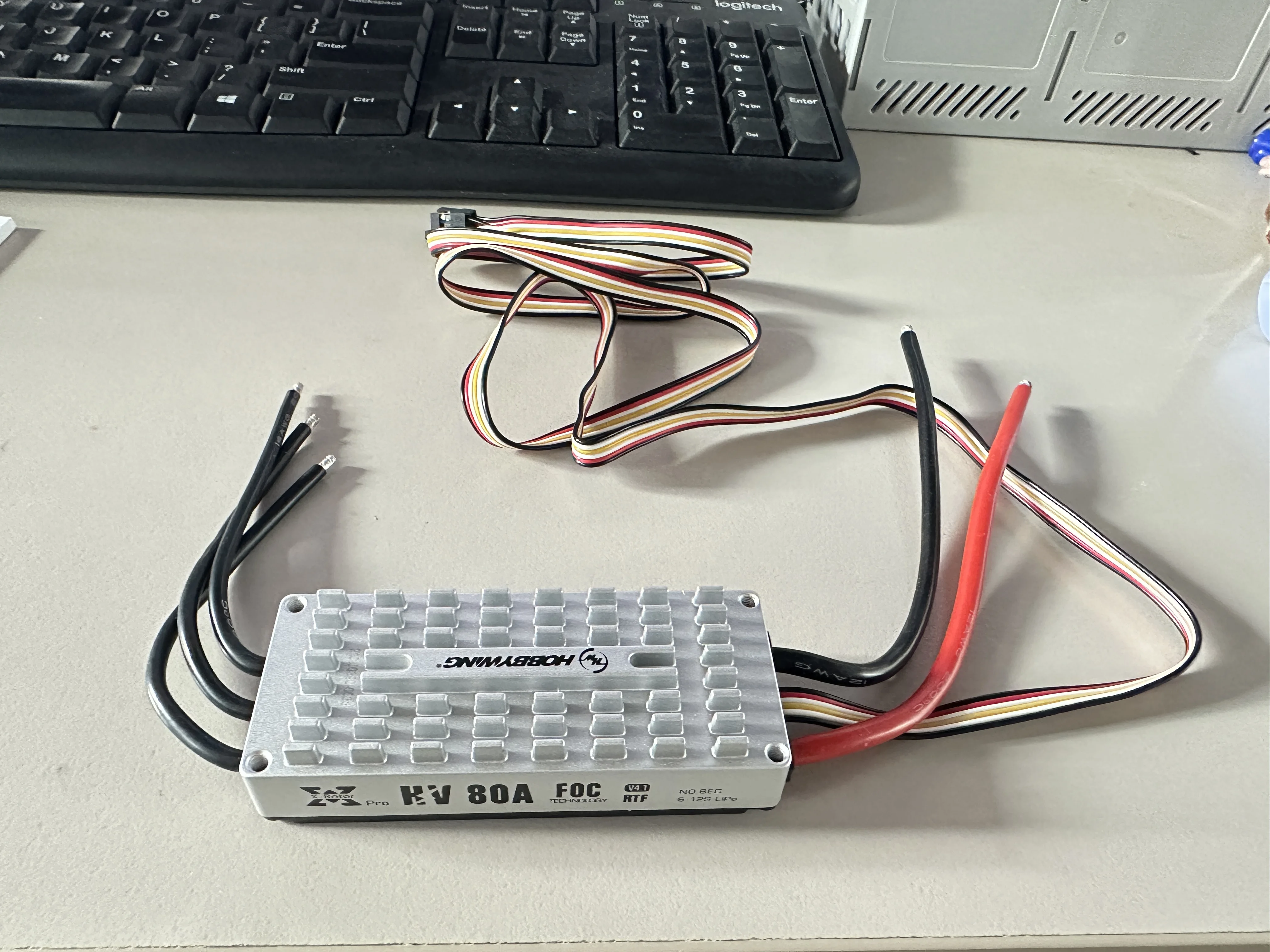 1 шт. Hobbywing XRotor FOC Power System 6215 8120 HV 80A V4.1 ESC Контроллер скорости для FPV