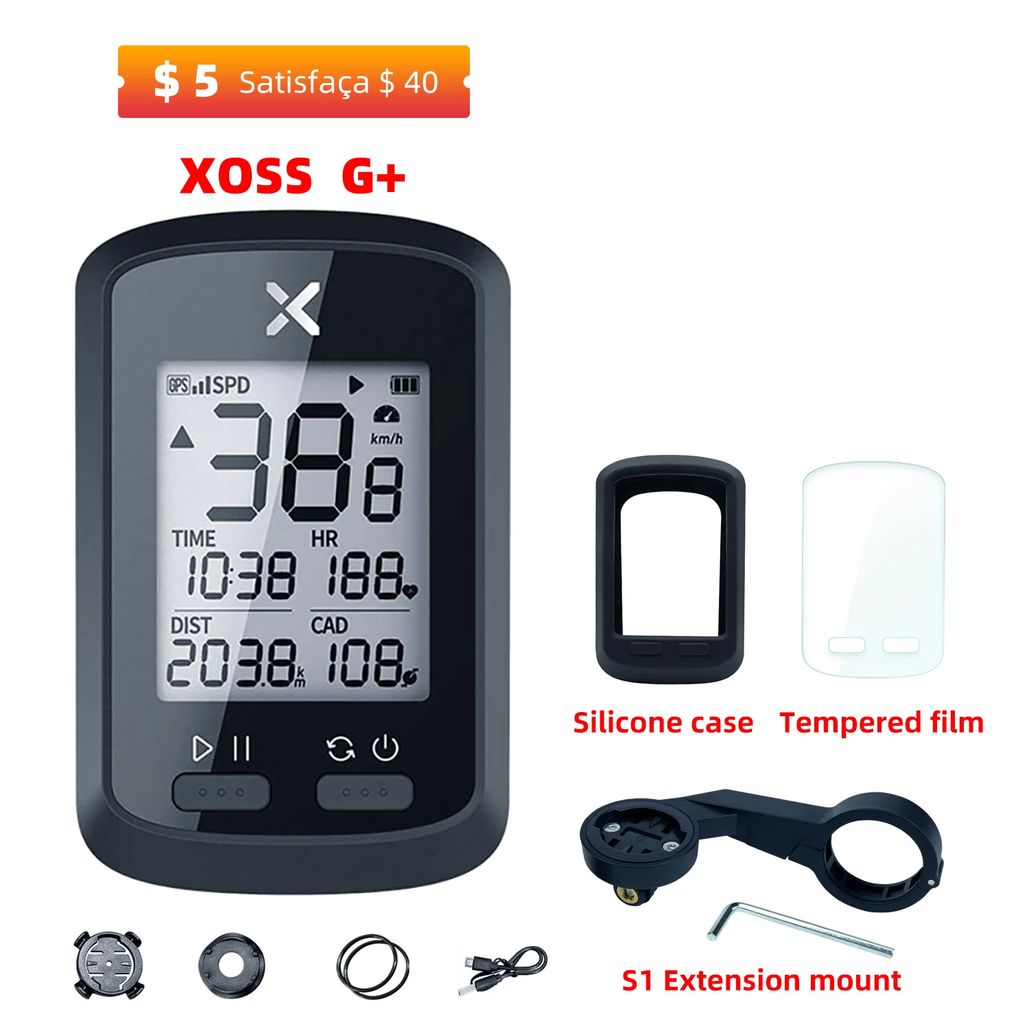 

Bike GPS Cycling Computer G G PLUS Wireless Speedometer ANT+ Riding Tracker Waterproof Road MTB Bicycle Odometer