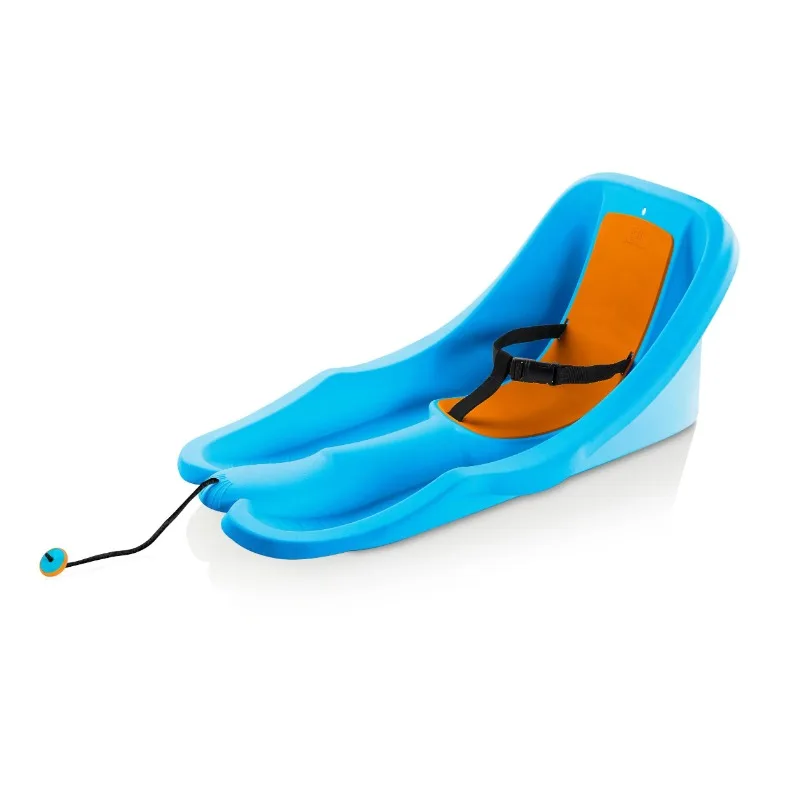 

Gizmo Riders Baby Rider Mint Orange Pull Snow Sled for Toddlers, 55 lbs , Ages 6 Months+