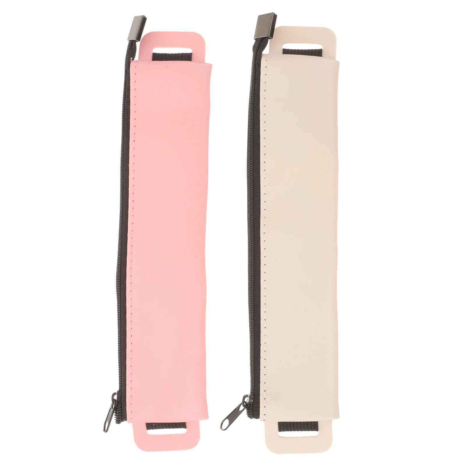 

2Pcs Fashion Pen Holder Creative Pen Bag Vintage Pen Case Holder Protective Pens Storage Pouch Office accessories for School