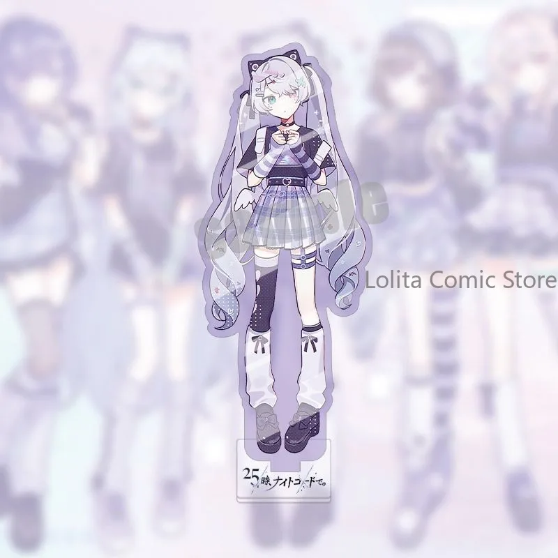Фото Акриловая фигурка-стенд PJSK Yoisaki Kanade Asahina Mafuyu Shinonome Ena, 15 см, для косплея, декор для рабочего стола, игрушка, подарок для косплея №5
