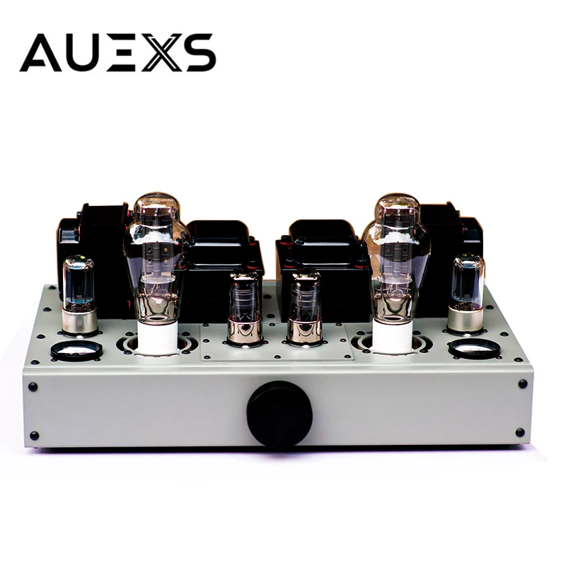 AUEXS 10 Вт * 2 300B вакуумный трубчатый усилитель Diy Kit Vu Meter Высокая мощность низкое