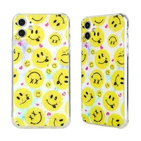 tpu customized wholesale creative funny cartoon emoticons face mobile phone case phone cover for samsung vivo iphone