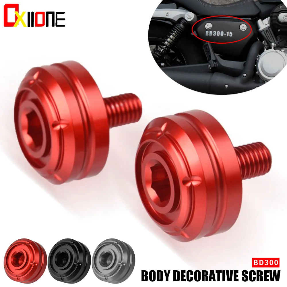 

Motorcycle Body Modification Decoration Screw Frame Cover Plug Protection For BENDA 300 Accessories