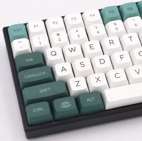 

New Keypro Botanical Garden Theme Ethermal Dye Sublimation fonts PBT keycap For Wired USB mechanical keyboard 147 keycaps