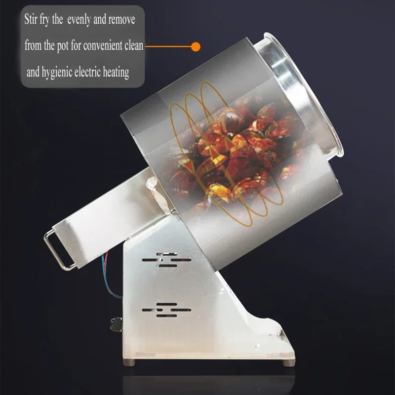110 В небольшая машина для обжарки каштана арахиса семян дыни кофейных зерен