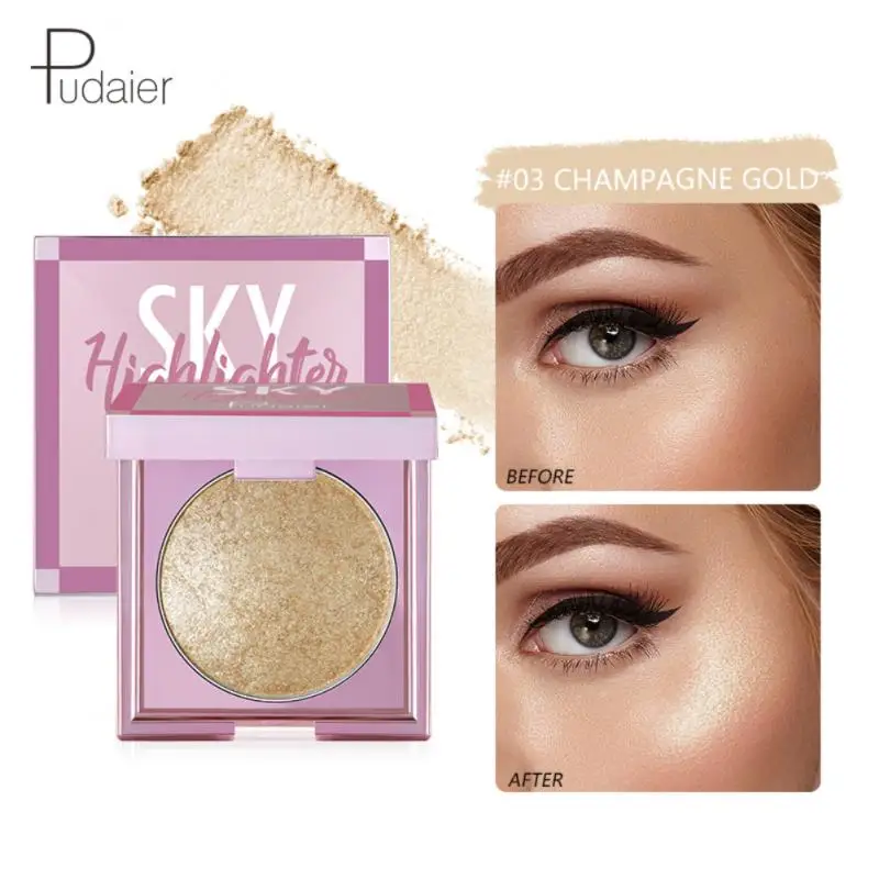 

Diamond Shine Highlight Powder Thick Contour Repairing Highlight Powder Palette Brightening Waterproof Powder Face Illumination