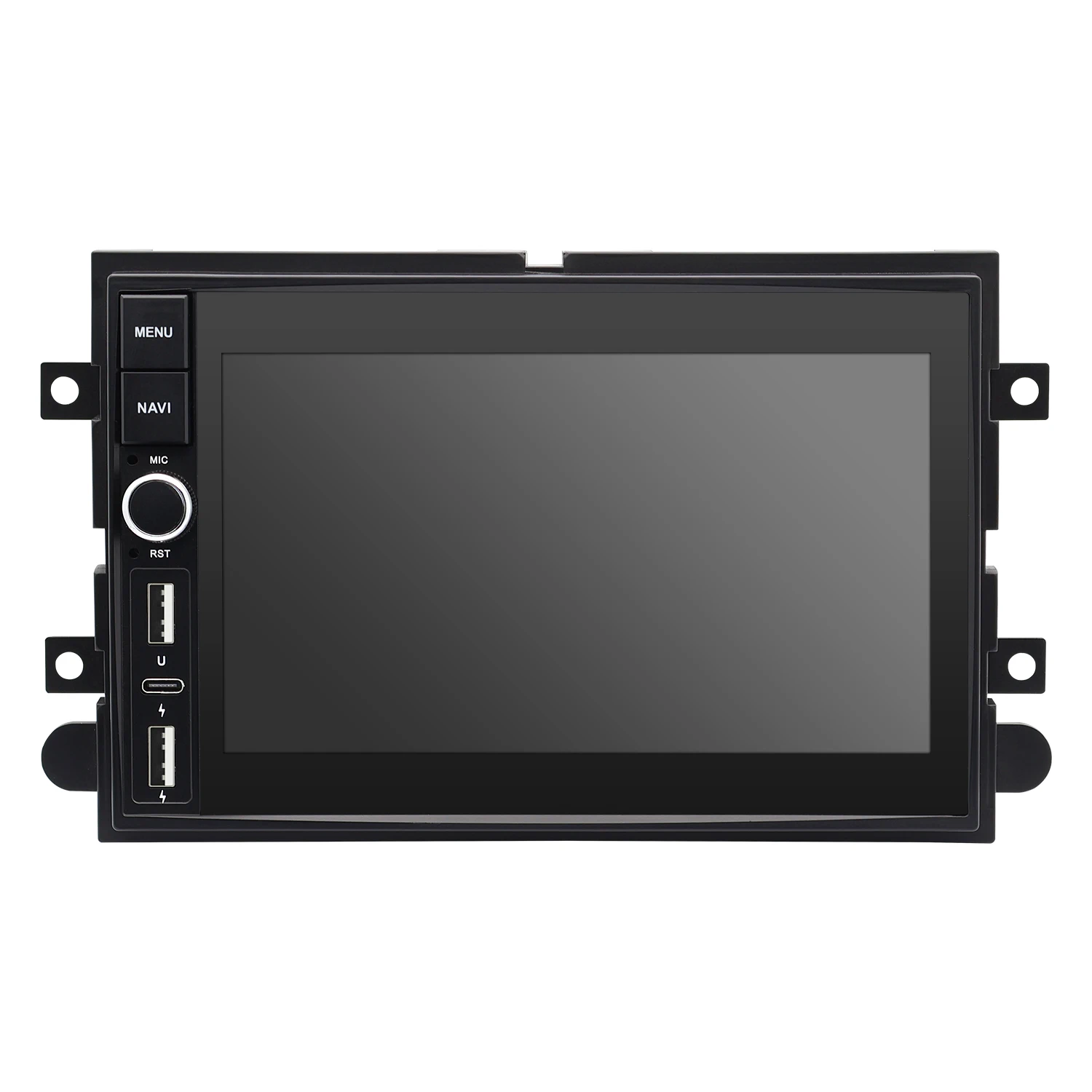 Фото 7-дюймовая автомагнитола Android для Ford F150 с левосторонним расположением кнопок, функцией зарядки, CarPlay, Android Auto, GPS-навигацией, Bluetooth и управлением с руля №2
