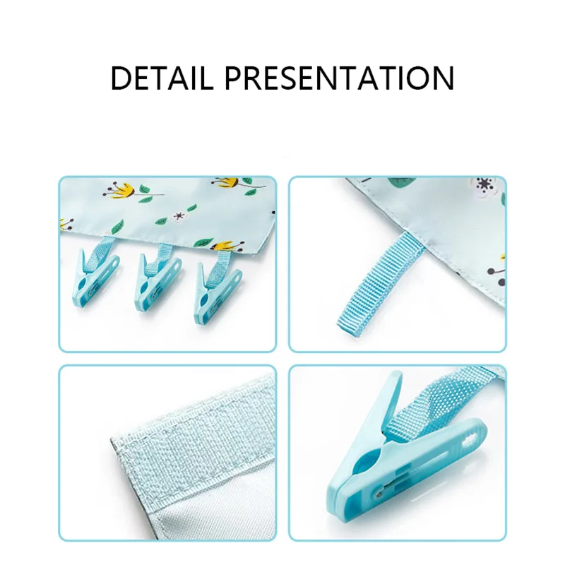 Вешалка для ткани путешествий Складная Многофункциональная портативная