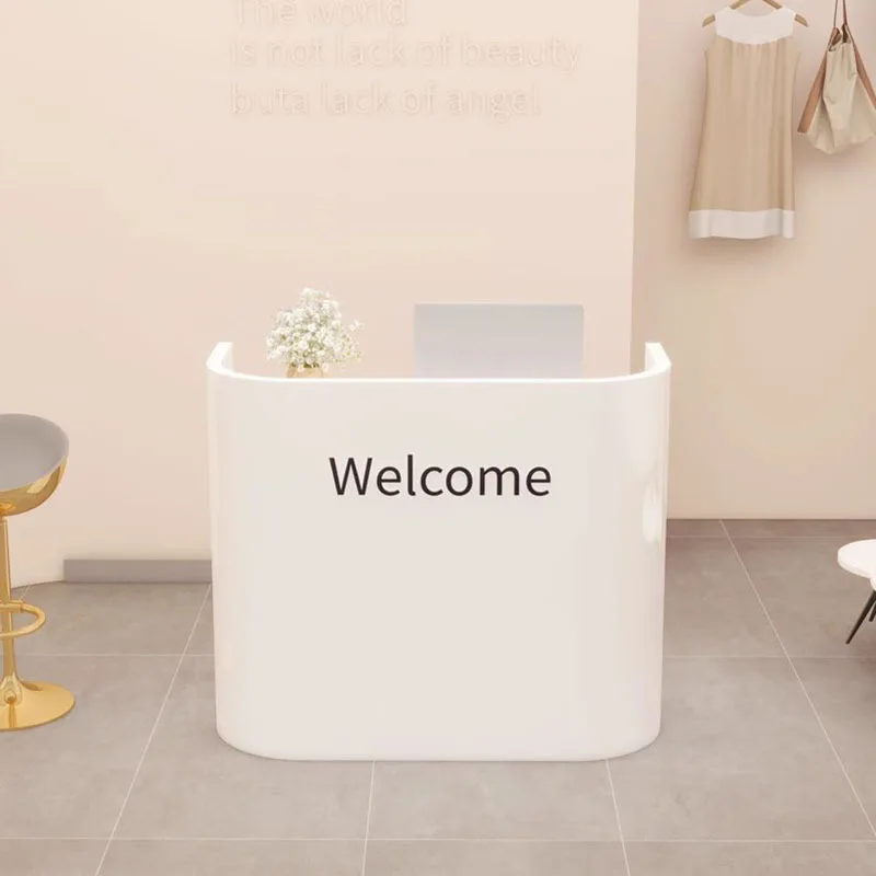 Информационная небольшая стойка регистрации маникюрный салон клиника