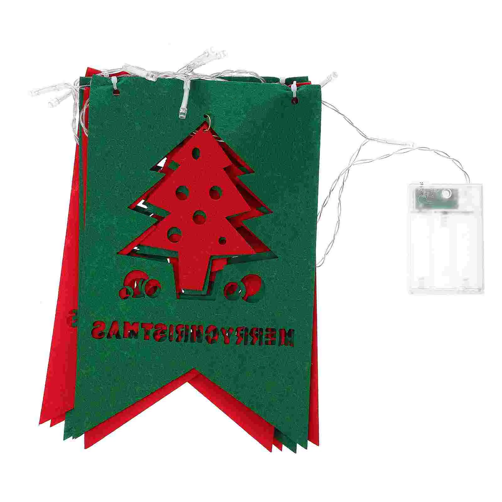 

1Pc Unique Hanging Christmas Party Banner Pendant Chic String