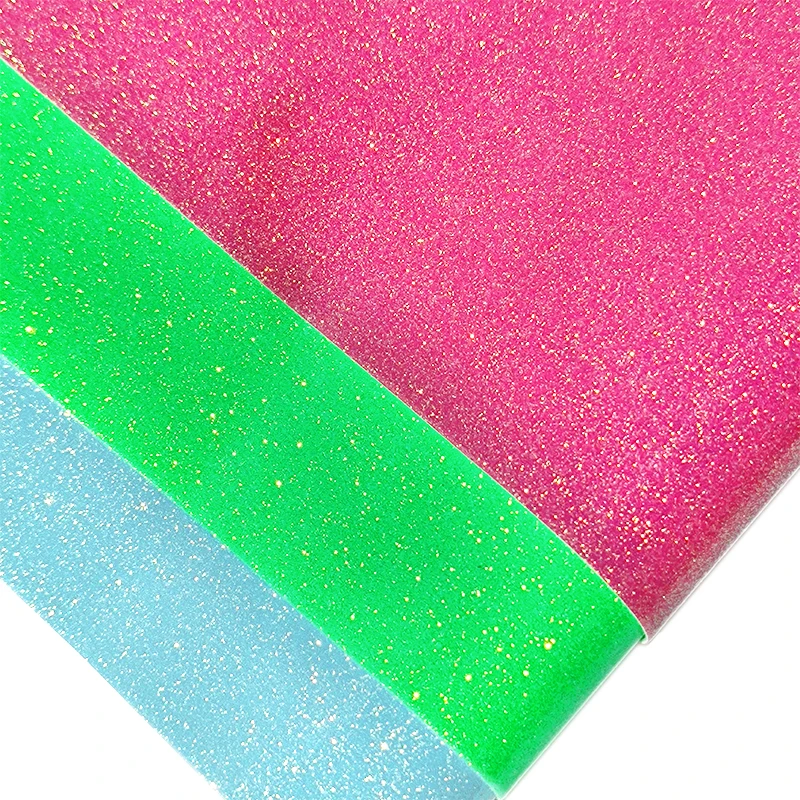 

46*135CM Shiny Sparkling Smooth Mirror PU Faux Artificial Leather Fabric Sheet For Making Shoe Upper Bag Hair Bow Craft DIY