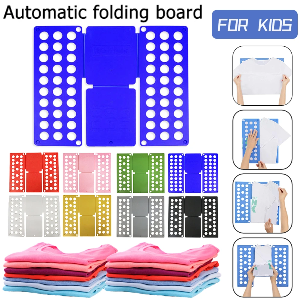 

Shirts Home Board Cloth For Folding Adjustable Board Storage Holder Laundry Organizer Shirts Plastic Folding Jumpers Clothes