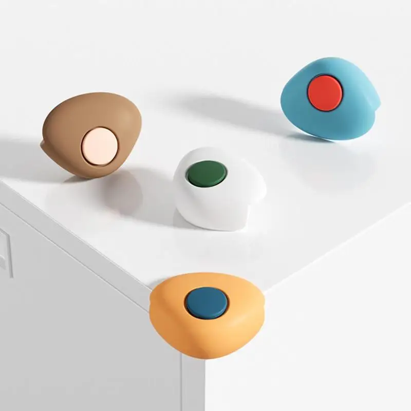 Защитные Угловые бамперы 4 шт. защита для кромок стола малышей силиконовая