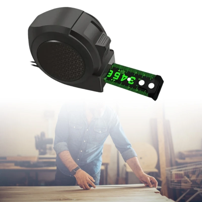 

Fluorescent Steel Tape Measure Meter Wear-Resistant Thickened Measurement Ruler