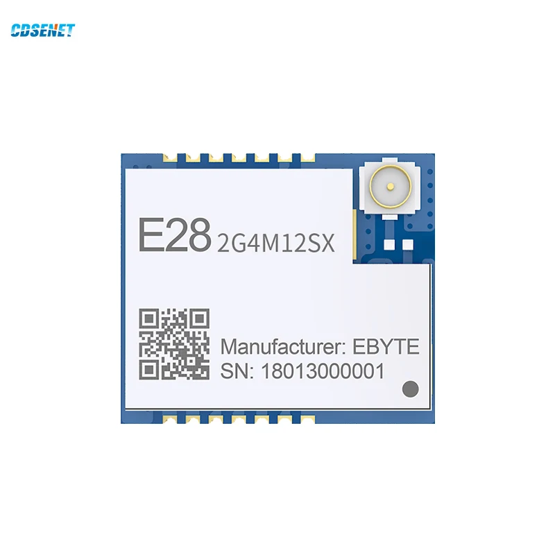 Беспроводной модуль Lora SX1280 2,4 ГГц SMD CDSENT E28-2G4M12SX 12 дБм 3 км дальность GFSK FLRC высокая скорость низкая мощность IPEX антенна