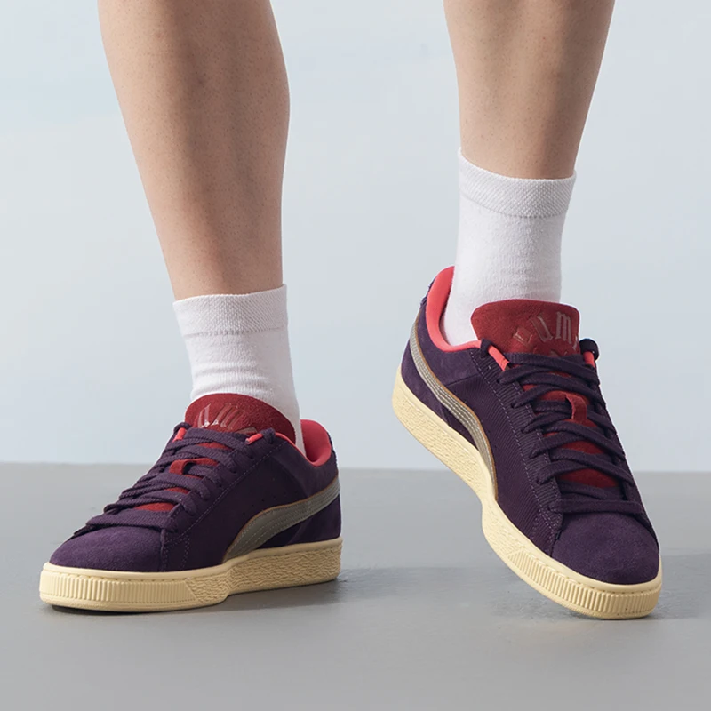 Puma men's shoes Women's 2024 autumn sports Light wear low top comfortable fashion board 398190-01