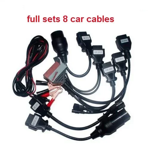 8 шт. автомобильные кабели + грузовые адаптер кабель сканера Obd для WOW Cdp Vdijk Autocoms Pro