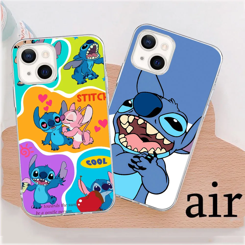 HR-21 Cute Stitch Soft чехол для OPPO A11K A12 A12S A53 A32 A33 A31 A9 A5 F9 Reno 2Z 2F 3 5Z A55 A54 Pro