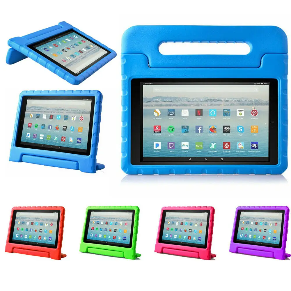 

Kids Shockproof Case Cover Amazon Fire 7 8 HD10 Tablet 7th 8th 9th Gen 2019 2020