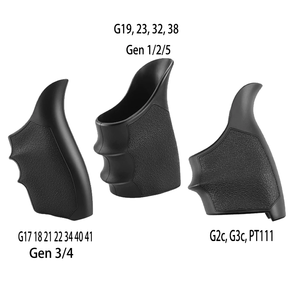 Нескользящая рукоятка для GLOCK 17 18 20 21 22 31 34 40 41 G19 23 38 Taurus G2c G3c PT111