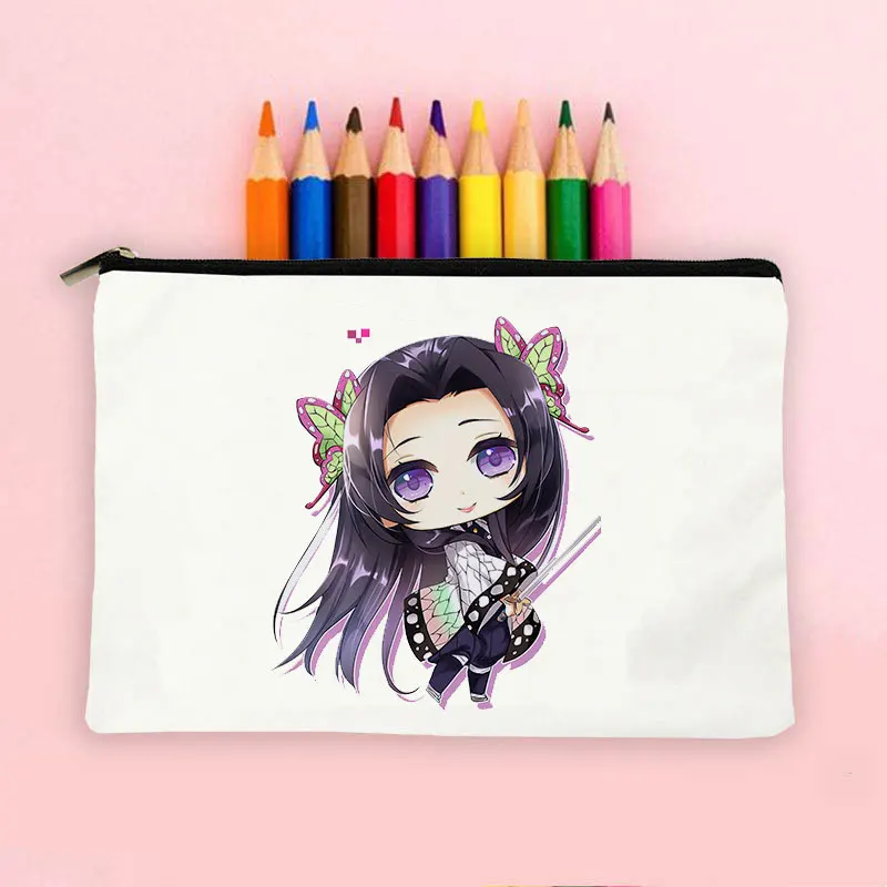 

Женская косметичка 2022 Genshin Game Kawaii аниме принт девочка дорожная сумка косметичка золотая классическая фотосумка