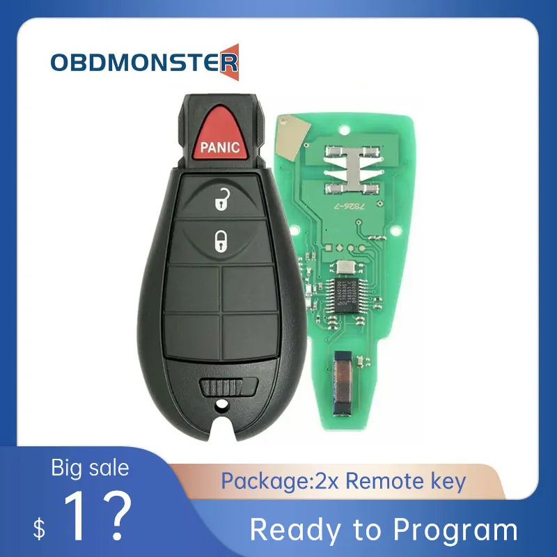 

2 шт. для 2013 2014 2015 2016 2017 2018 2019 Dodge Ram 2020 1500 дистанционный ключ брелок для ключа брелок для Jeep Cherokee Dodge RAM