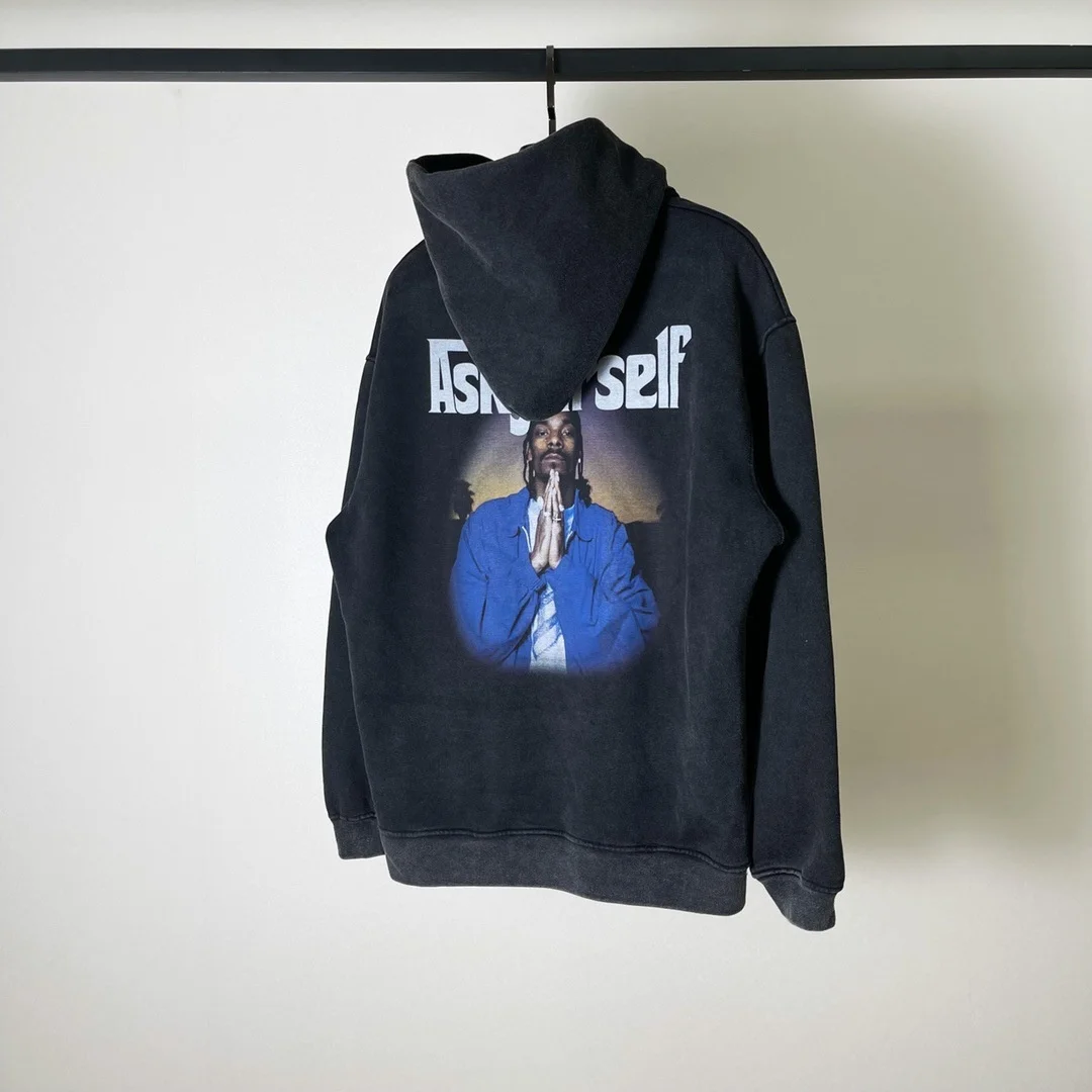 Мужская толстовка с капюшоном Askyurself doggy peace of mind худи толстовки бархатные