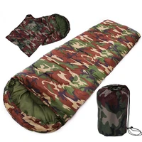 envelope camping sleeping bag splicing single travel sleeping bags waterproof outdoor high quality army military sleeping bag
