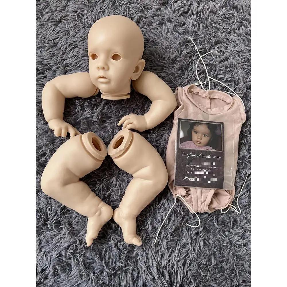 

23-inch Silicone Doll Mold Reborn Doll Kit Soft Real Touch For Handicraft Lovers (without Clothes )