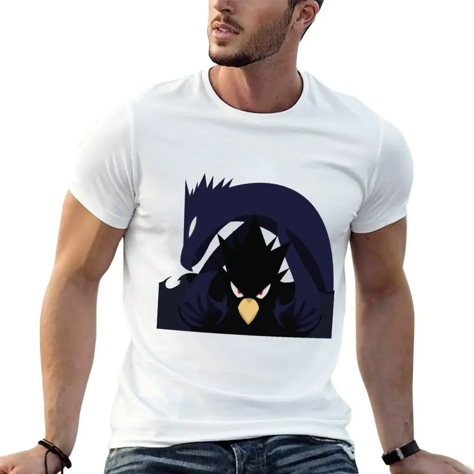 Tokoyami fumikage T-Shirt quick-drying plus size clothes fruit of the loom mens t shirts