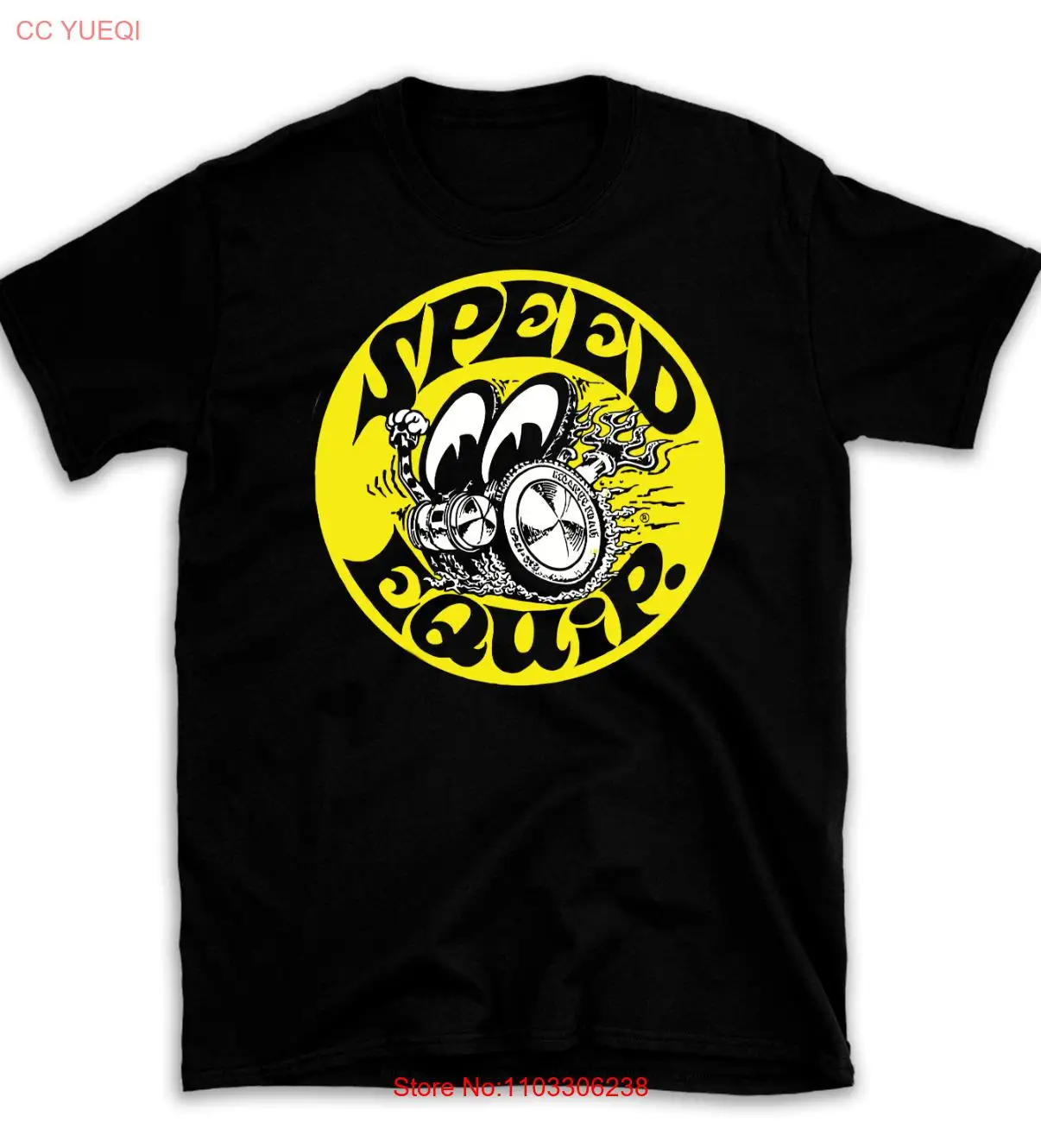 Футболка Moon Engineering Mooneyes Hot Rod Muscle Car от M до 5XL с принтом в Великобритании