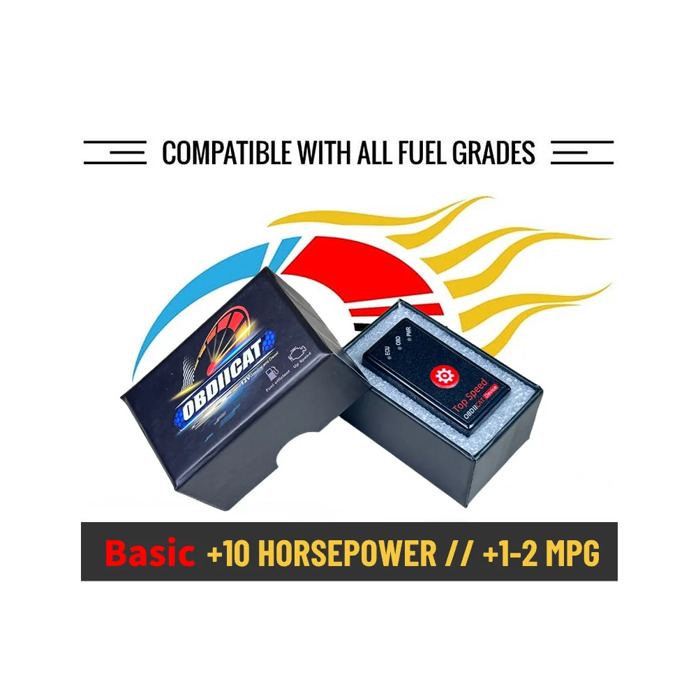 OBDIICAT HK-V2 HK01 More Power Torque Save 15% Fuel Super OBD2 NITROOBD2 Chip Tuning Box ECO Nitro для бензинового дизельного