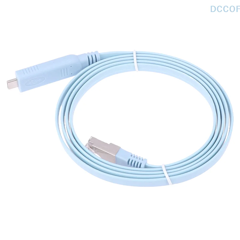 Кабель консоли 1 5 м Usb C к Rj45 последовательный адаптер Rs232 для маршрутизатора Rj 45