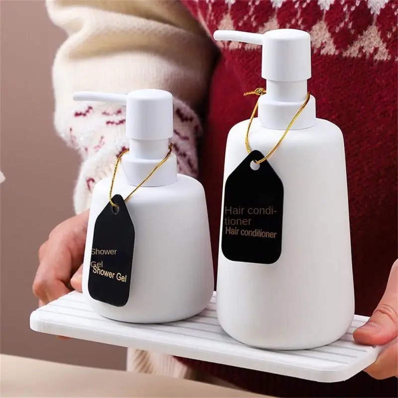 

Household Bathroom Empty Bottle Simple Travel Small Press Bath Gel Bottle Scrub Shampoo Lotion Bottle 2023