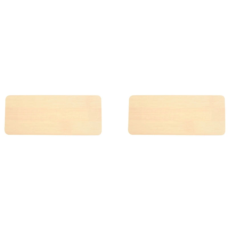 

2X Wooden Alarm Clock With Qi Wireless Charging Pad Compatible With For Iphone Samsung Wood