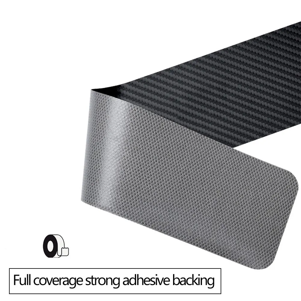 4 шт. наклейки на дверь автомобиля защитная наклейка из углеродного волокна