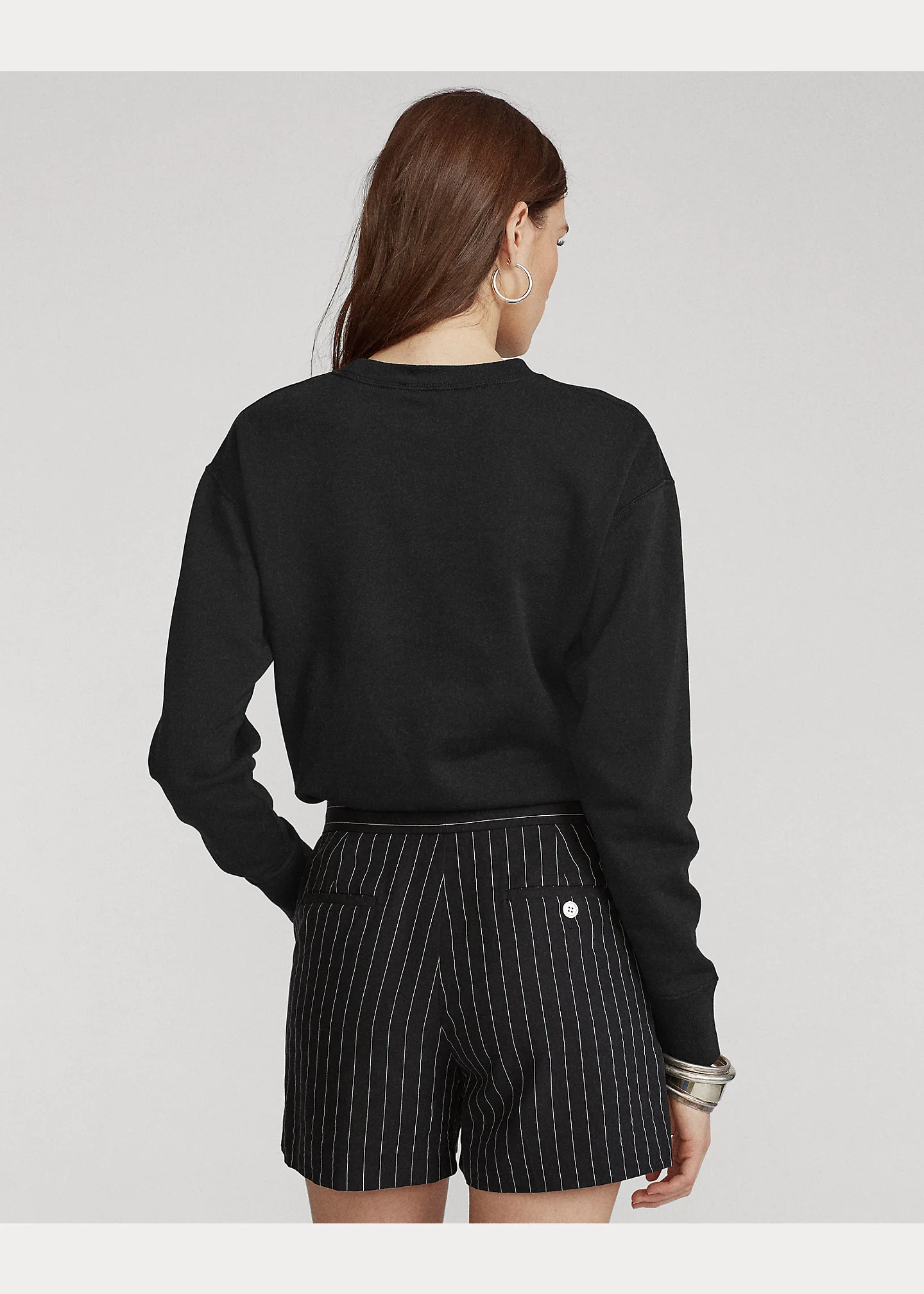 Женский хлопковый свитшот с длинным рукавом и вышивкой