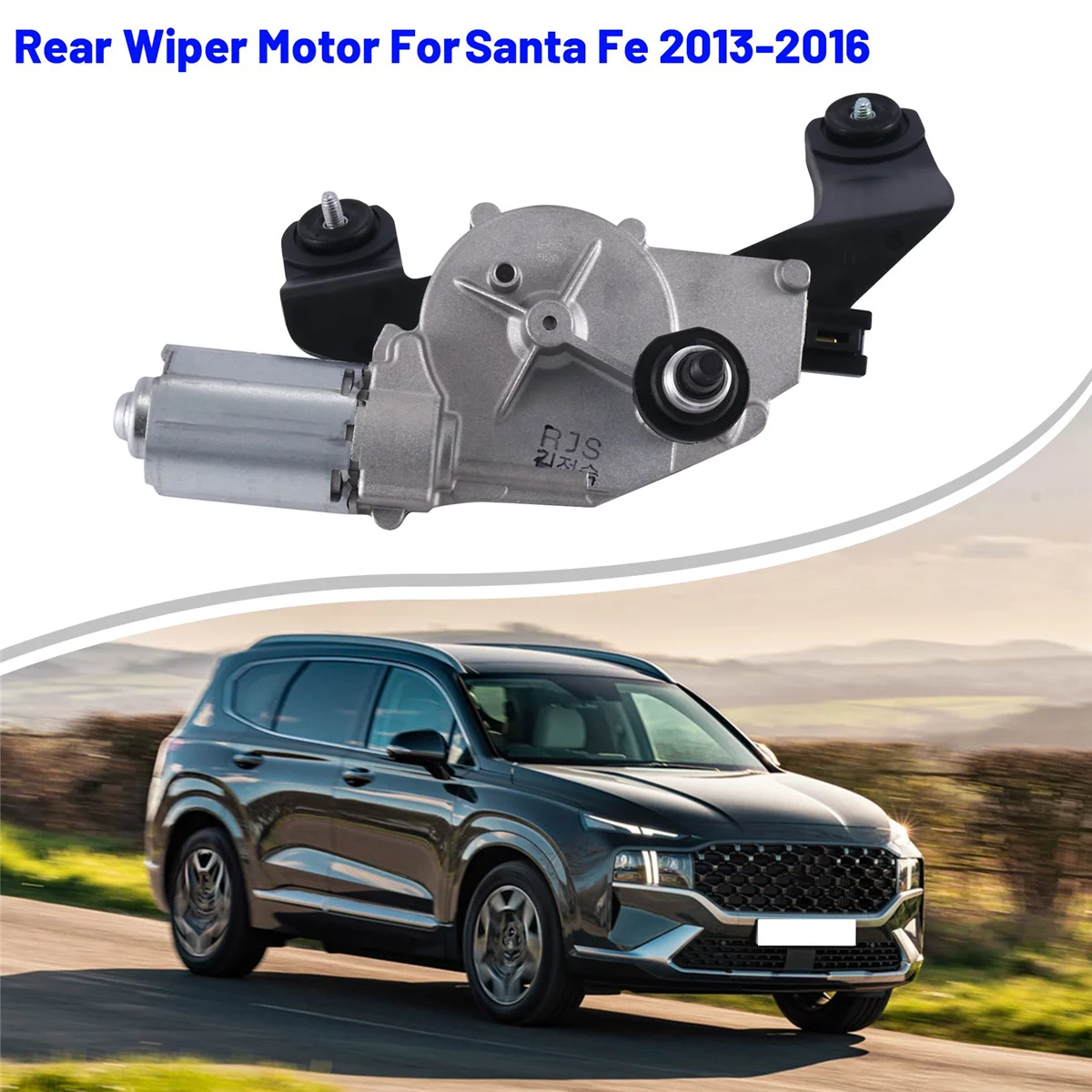 

987002W000 Car Rear Wiper Motor for 2013-2016 98700-2W000 Rear Wiper