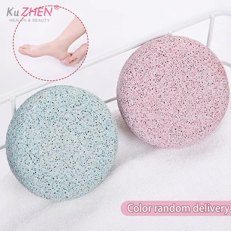 

Natural Pumice Stone Foot Stone Clean Skin Grinding Callus Foot Care Massage Tool Clean Dead Hard Skin Care Tool Random Colors