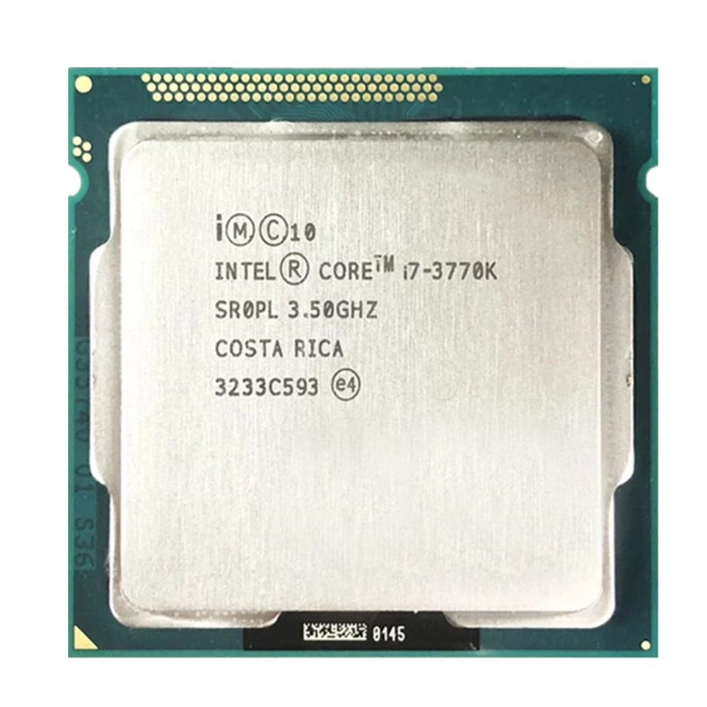 

Intel Core i7-3770K i7 3770K 3.5 GHz Quad-Core CPU Processor 8M 77W LGA 1155