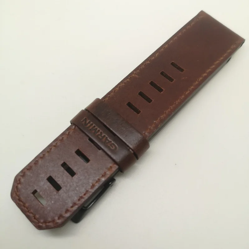 4 шт. GARMIN оригинальный и новый 26 мм кожаный сменный ремешок для fenix1 fenix2 fenix3 hr fenix6 6x
