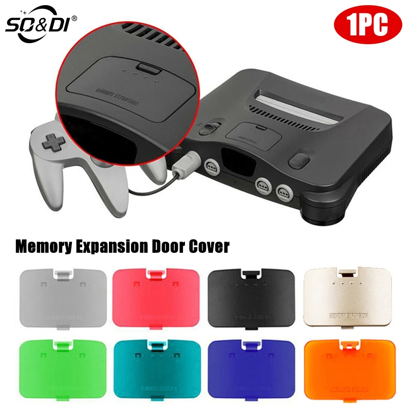 

Replacement Jumper Pak Memory Expansion Door Cover Lid Part for Nintend 64 for N64 Expansion Pack Cover