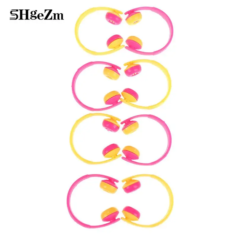 

4Pcs 1/12 Headphone Doll House Decor Classic Toys For Child Kids Gift Dollhouse Miniatures Plastic Wireless Earphone