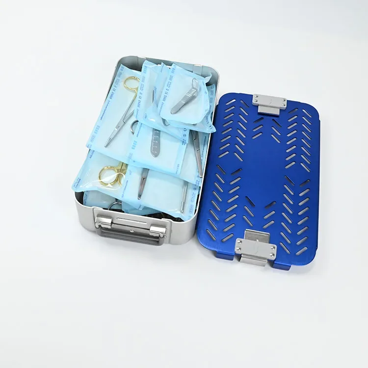 Набор хирургических инструментов для животных хирургические прямые ножницы