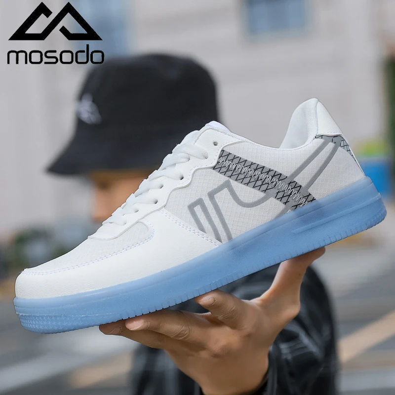 

Mosodo Men Board Shoes New Summer Breathable Mesh Lightweight Casual Men Shoes Unisex Couple Shoes Sports Casual Shoes
