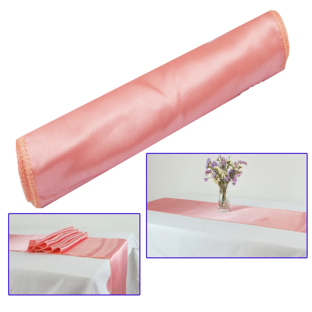 

30x180cm Satin Table Runners For Wedding Party Home Hotel Modern Table Runner Gold/Royal blue Table runner cloth Decorations