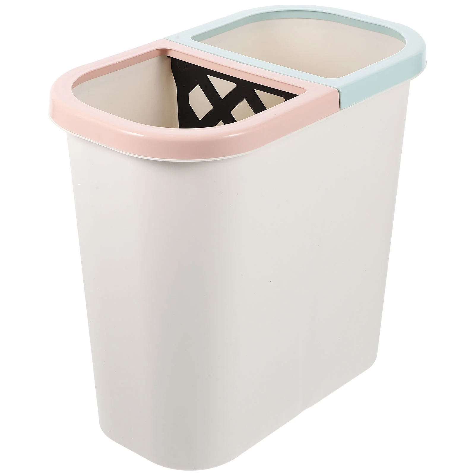 

Dual Compartment Double Compartment Trash Can Waste Bin Dual Bin Trash Can Waste Bin Dual Trash Can Trash Box