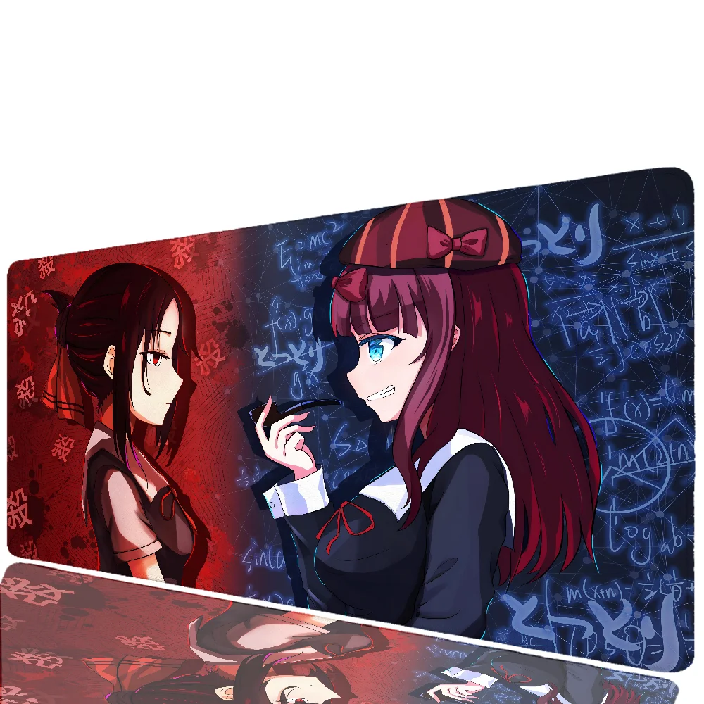 Коврик для мыши в стиле аниме Kaguya Sama Love Is War большой игровой коврик LockEdge