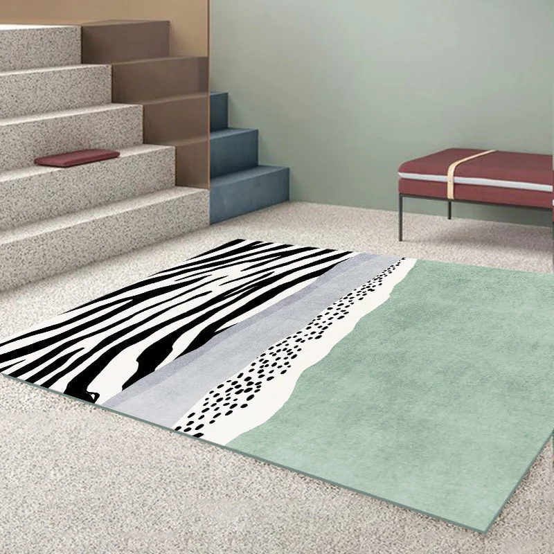 

Modern Minimalist Living Room Carpet Sofa Tea Table Pad North Europe Bedroom Bedside Blanket Water Absorption Anti-Slip Mat